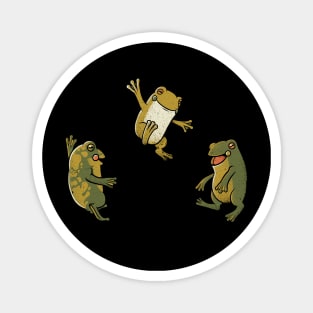 Dancing Frog by Tobe Fonseca Magnet